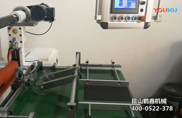 全自動貼合覆膜切片排廢一體機(jī)--鶴鑫機(jī)械又一款神機(jī)！